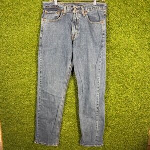 Levi's 505 Regular Fit Jeans Men's W32 L32 Blue Denim Classic Style‎ Casual